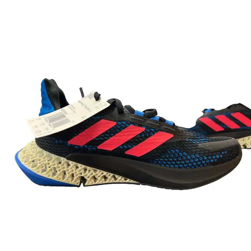 adidas 4DFWD_Pulse J GZ4004 Kid's Sneakers Core Black Turbo Blue Rush Size 6